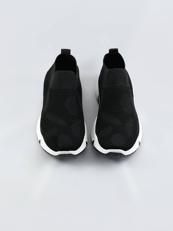 Sportowe buty damskie czarne (ym-168)