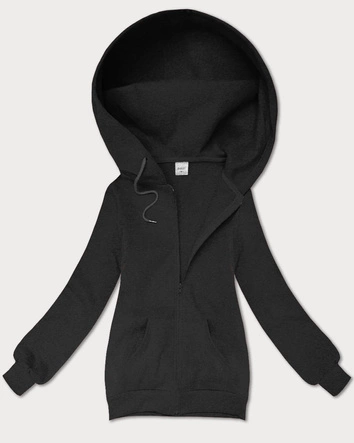 Rozpinana bluza damska z kapturem S'West grafitowa (B-12#)