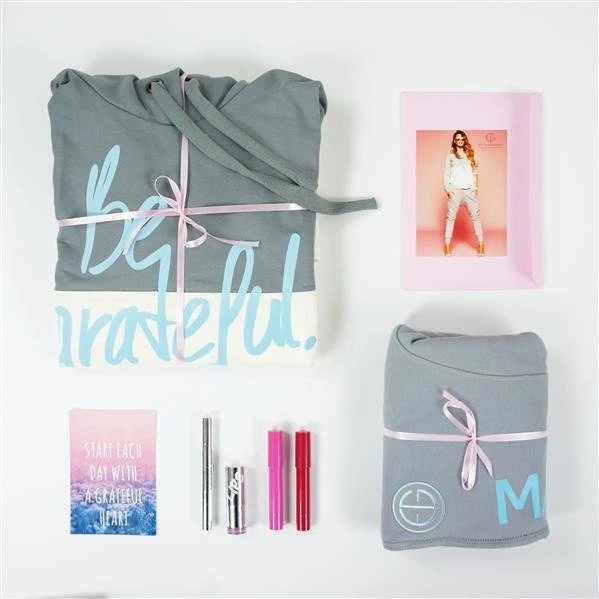 BLUZA/TUNIKA BE GRATEFUL LONG EDYTA GÓRNIAK FOR NAOKO SZARO-BIAŁA (GRATEFUL)