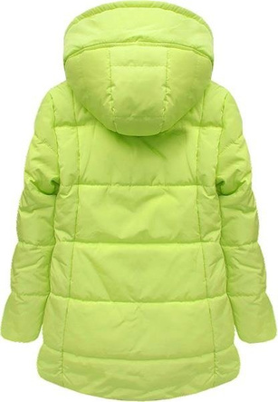 ASYMETRYCZNA WIOSENNA KURTKA LIMONKOWA (WI2010)