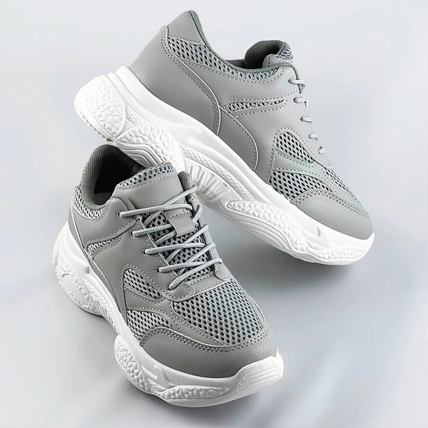 Damskie buty sportowe szare (170)