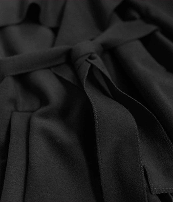 MINIMALISTYCZNY PŁASZCZ CZARNY (678ART)