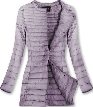 DŁUŻSZA PIKOWANA KURTKA WRZOSOWA (X7148X)