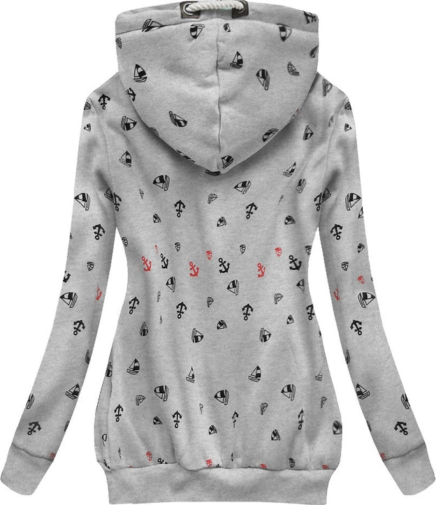 BLUZA W MARYNARSKIM STYLU SZARA (1929)