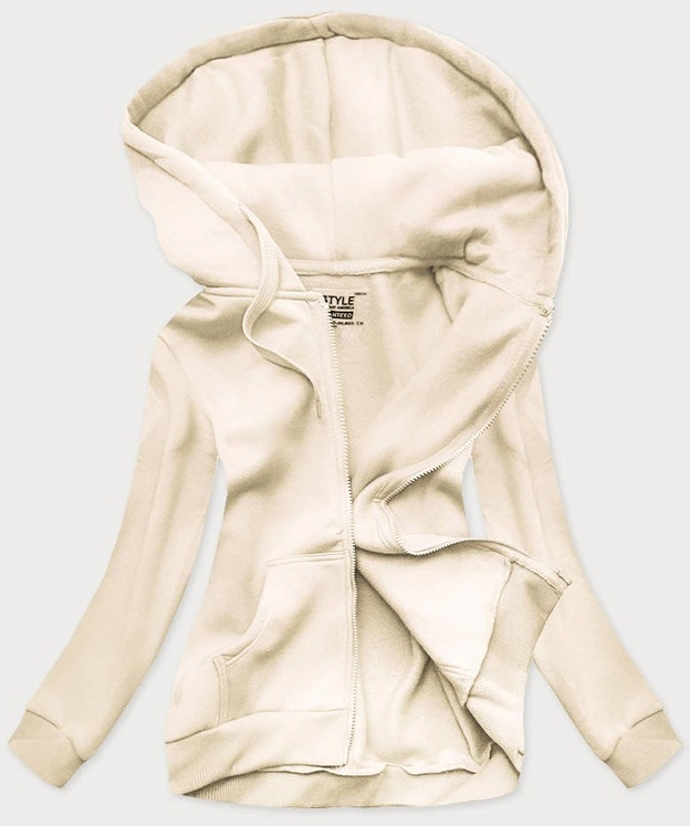 Bluza damska sportowa ecru (W03-67)