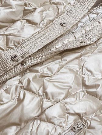 LUŹNA KURTKA DAMSKA NIETOPERZ BEŻOWA (750ART)