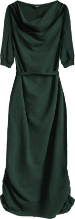 BAWEŁNIANA SUKIENKA KHAKI (FF308)