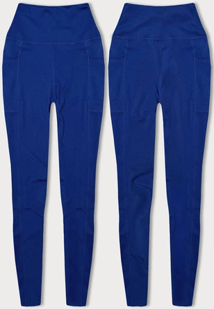 Legginsy z kieszonkami niebieskie (XL003-9)