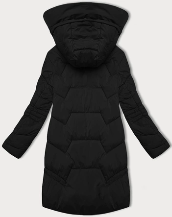 Przejściowa kurtka damska z kapturem LHD czarna (LHD-24585)