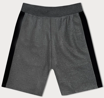 Sportowe spodenki męskie ciemnoszare (8K281-5)