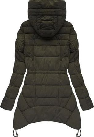 KURTKA Z EMBLEMATAMI KHAKI (W264)