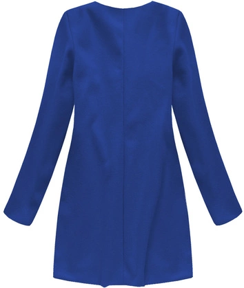 MINIMALISTYCZNY PŁASZCZ CHABROWY (172/1ART)