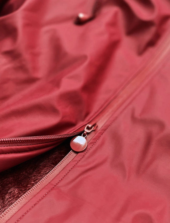 WODOODPORNA KURTKA DAMSKA TYPU SZTORMIAK CZERWONA (H1000-19)