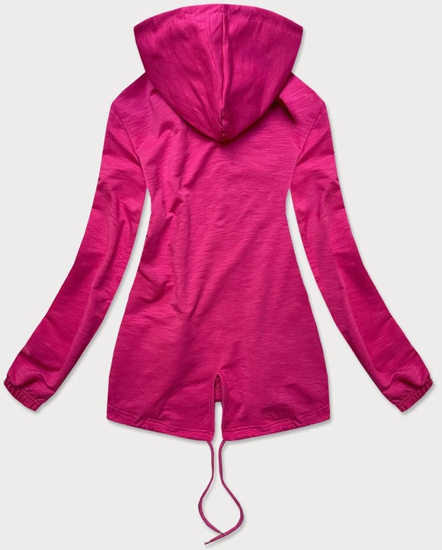 CIENKA BLUZA DAMSKA Z DŻETAMI RÓŻOWA (58199)