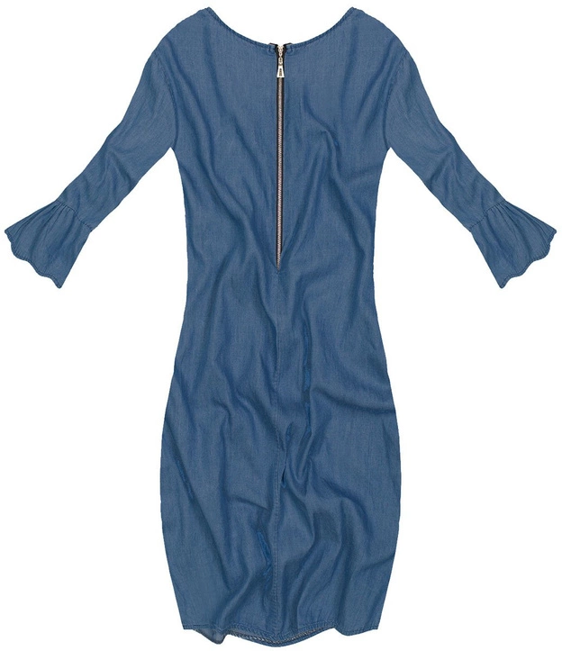 JEANSOWA SUKIENKA GRANATOWA (8746)