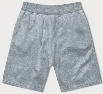 Sportowe spodenki męskie jasne szare (8K298-2)