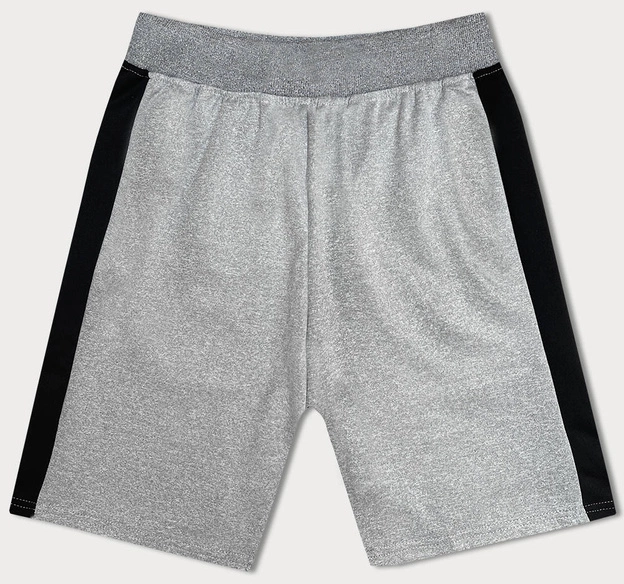 Sportowe spodenki męskie jasnoszare (8K281-2)
