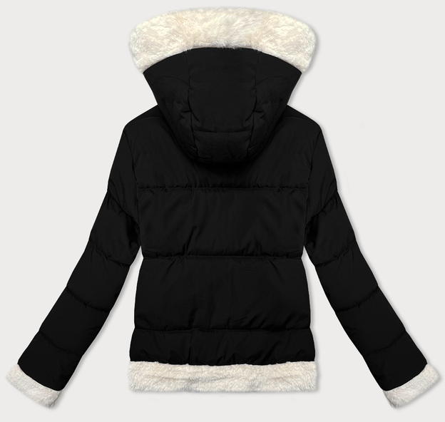 Kurtka damska z futerkiem J Style czarna (16M9213-392)