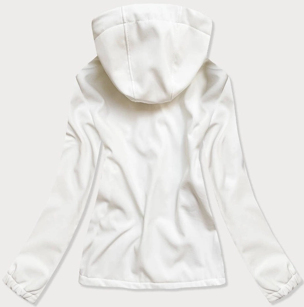 SPORTOWA KURTKA DAMSKA TYPU SOFTSHELL BIAŁA (HH028)