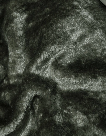 Długa kurtka zimowa damska khaki (V725)