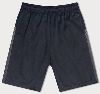 Krótkie spodenki męskie granatowe (8K923-25)