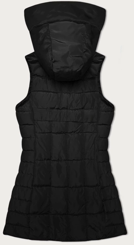 Bezrękawnik damski z kapturem S'West czarny (B8226-1)