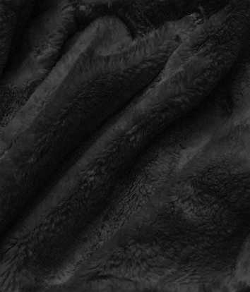 DAMSKA KURTKA JEANSOWA Z FUTRZANĄ PODSZEWKĄ CZARNA (9026#)