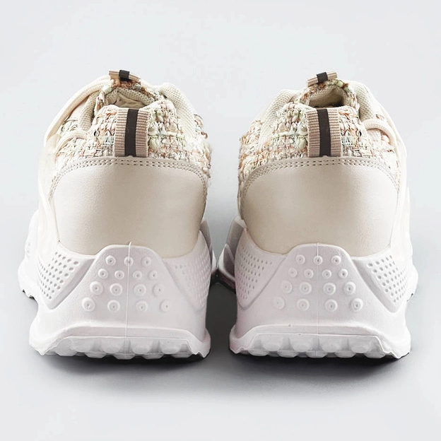 Buty sportowe damskie beżowe (7003)