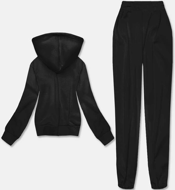 Komplet dresowy damski czarny (YP-1138)