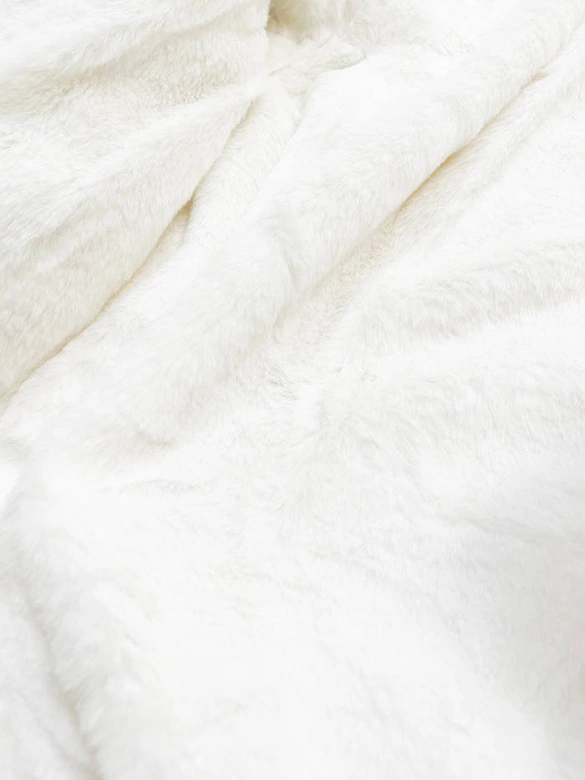 DWUSTRONNA KURTKA DAMSKA ZIMOWA CZARNO-BIAŁA (B9582-1026)