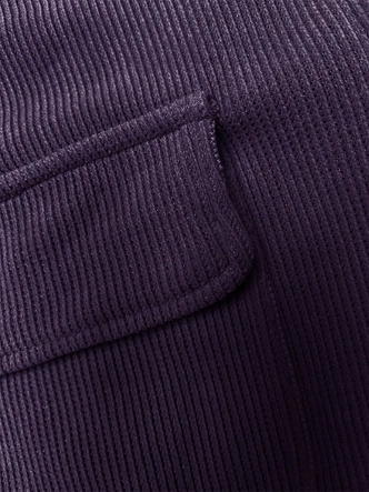 Komplet dresowy w prążki fioletowy (AMG-335A)