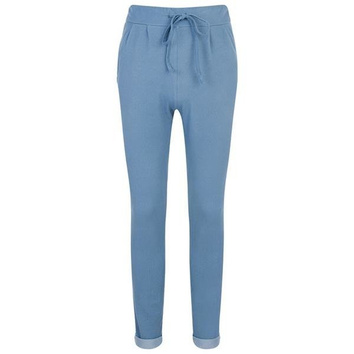 SPODNIE CHINOS NIEBIESKIE (6527)