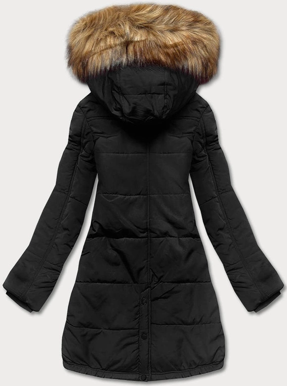 Kurtka zimowa damska czarna (M-21305)