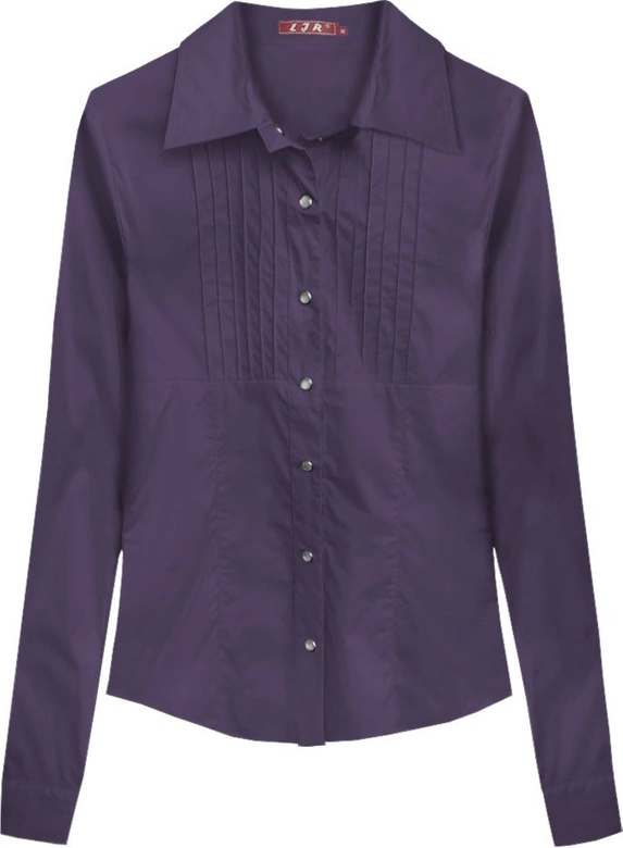 BAWEŁNIANA KOSZULA FIOLETOWA (1085)