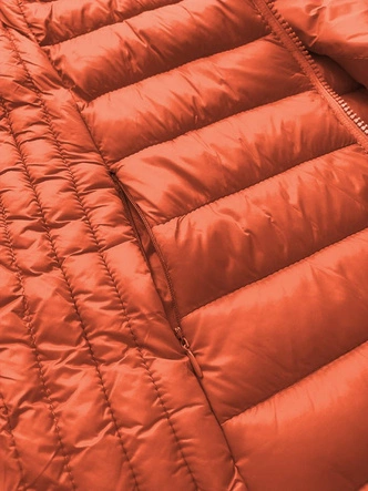 Pikowana kamizelka damska ceglana (23039-252)