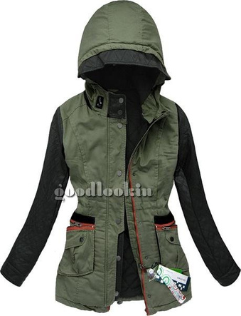 PARKA ZIMOWA GO-START ZIELONA 2 (AH-AU3251)