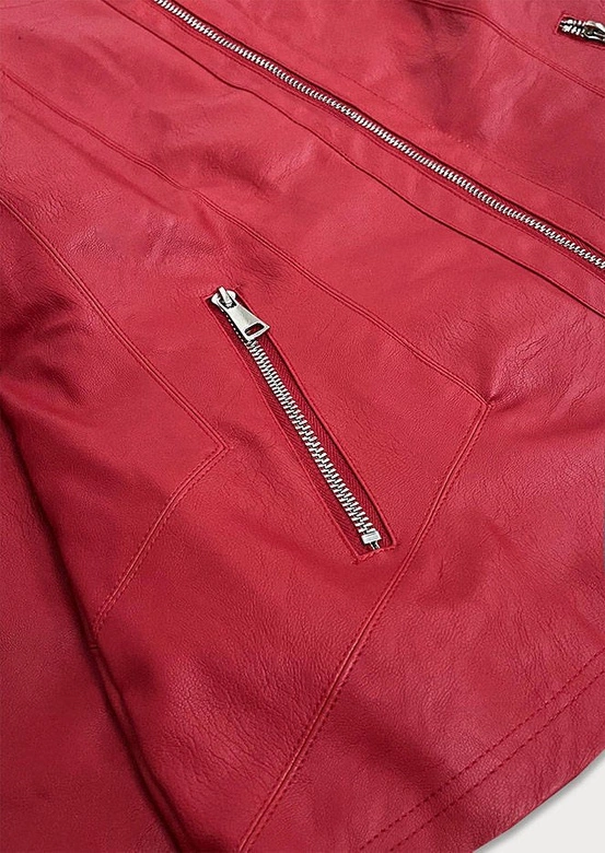 RAMONESKA Z EKOSKÓRY CZERWONA (TD8130)