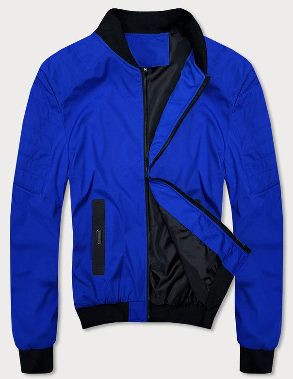 Męska kurtka bomber chabrowa (84M3007-184)