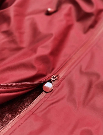 WODOODPORNA KURTKA DAMSKA TYPU SZTORMIAK CZERWONA (H1000-19)