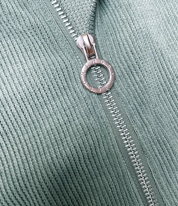 Dresowy komplet damski typu wafel miętowy (AMG-339A)