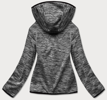 Bluza damska na polarze szara melanż (hd111-3)