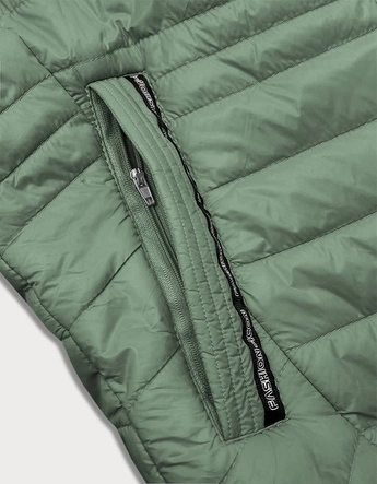 PIKOWANA KAMIZELKA DAMSKA KHAKI (6307)