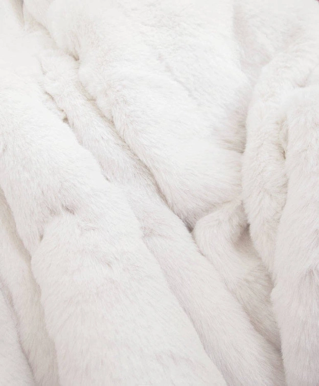 DAMSKA PARKA ZIMOWA NA MISIU NIEBIESKA (W378)