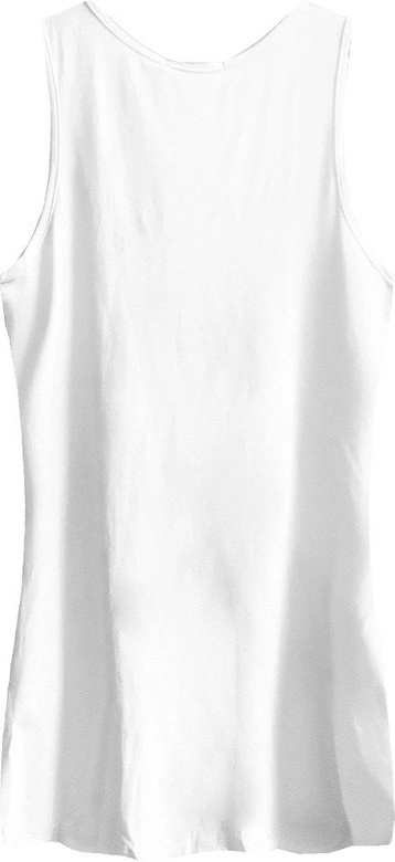 BAWEŁNIANA BOKSERKA W CEKINY BIAŁA (1340)