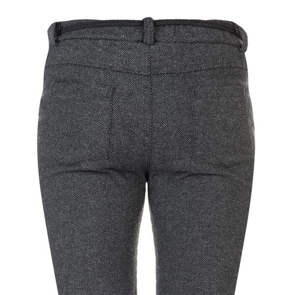 SPODNIE CHINOS W JODEŁKĘ GRAFITOWE (SP82)