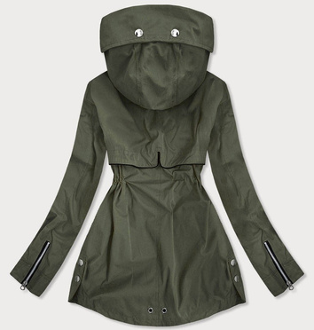 LEKKA KURTKA Z KAPTUREM KHAKI (TLR245)
