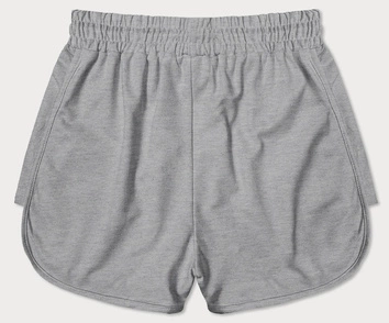 Sportowe spodenki damskie szare (8K951-2)