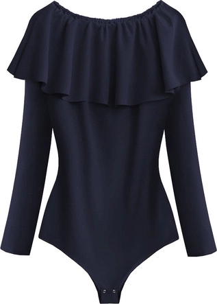 BODY Z DŁUGIM RĘKAWEM GRANATOWE 1 (539ART)