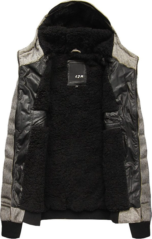 KURTKA ZIMOWA NA MISIU BRĄZOWA (1030-1)