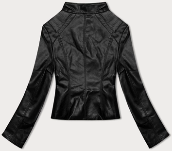 Ramoneska damska ze stójką J Style czarna (11Z8111)